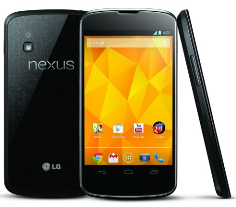 Nexus 4 with Android 4.2.0 Jelly Bean