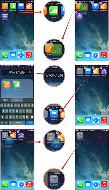 Cara membuat folder dan menambahkan aplikasi pada iPhone atau iPad