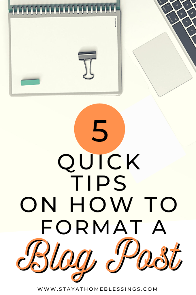 5 Quick Tips on How to Format a Blog Post