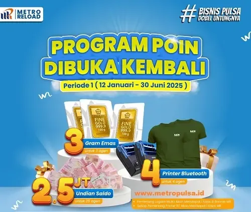 program poin metro reload