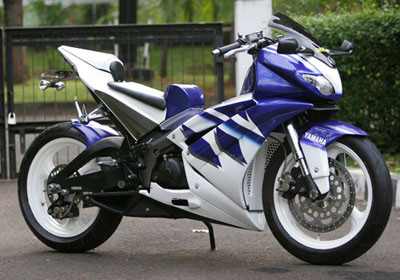 Modifikasi motor jupiter MX