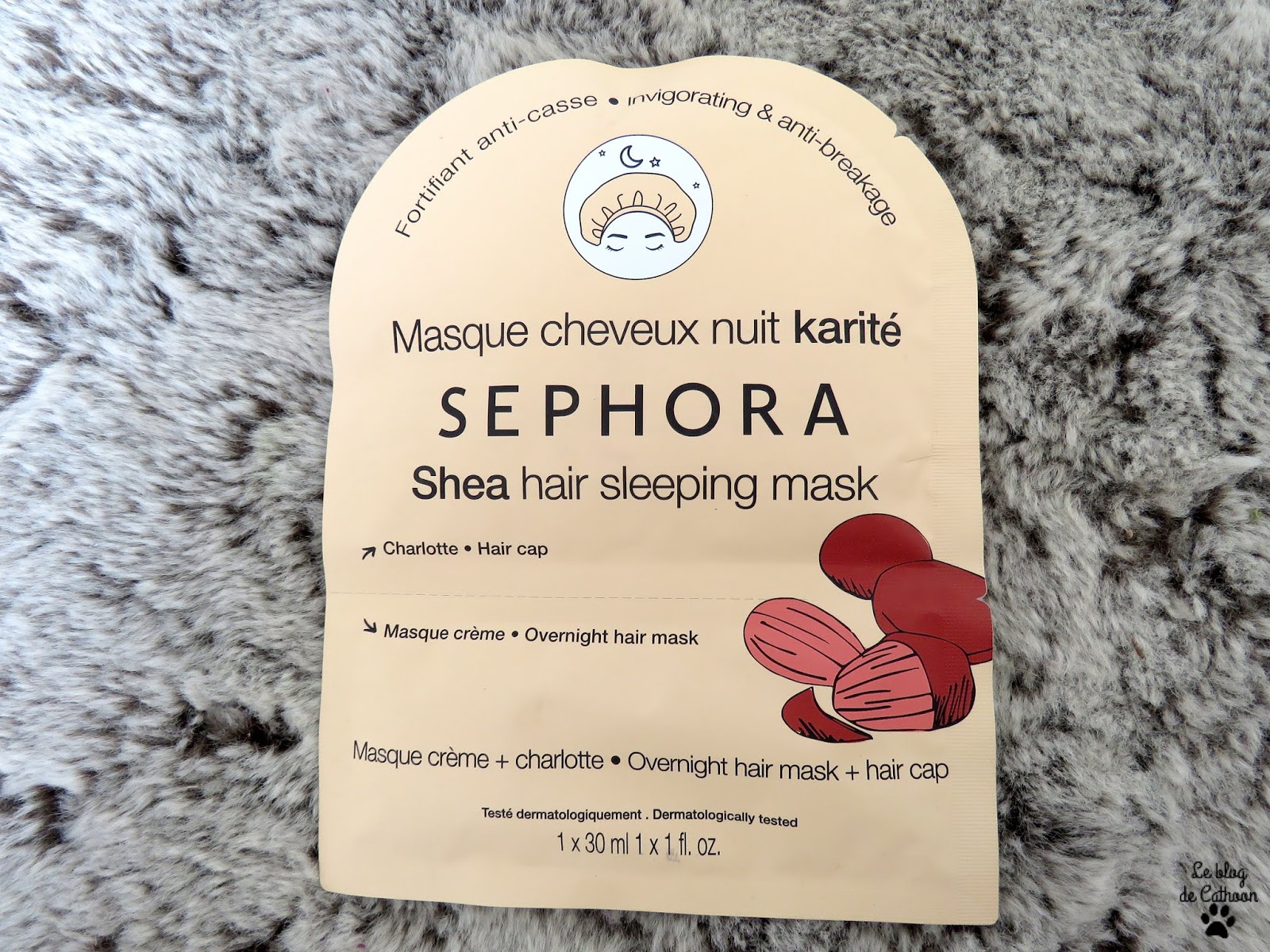 Masque cheveux nuit au karité de Sephora