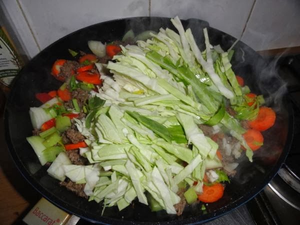 Frugal food - savoury mince