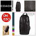 COACH Men's Heritage Web Sling Bag F70811 (Black) ~ SOLD OUT!