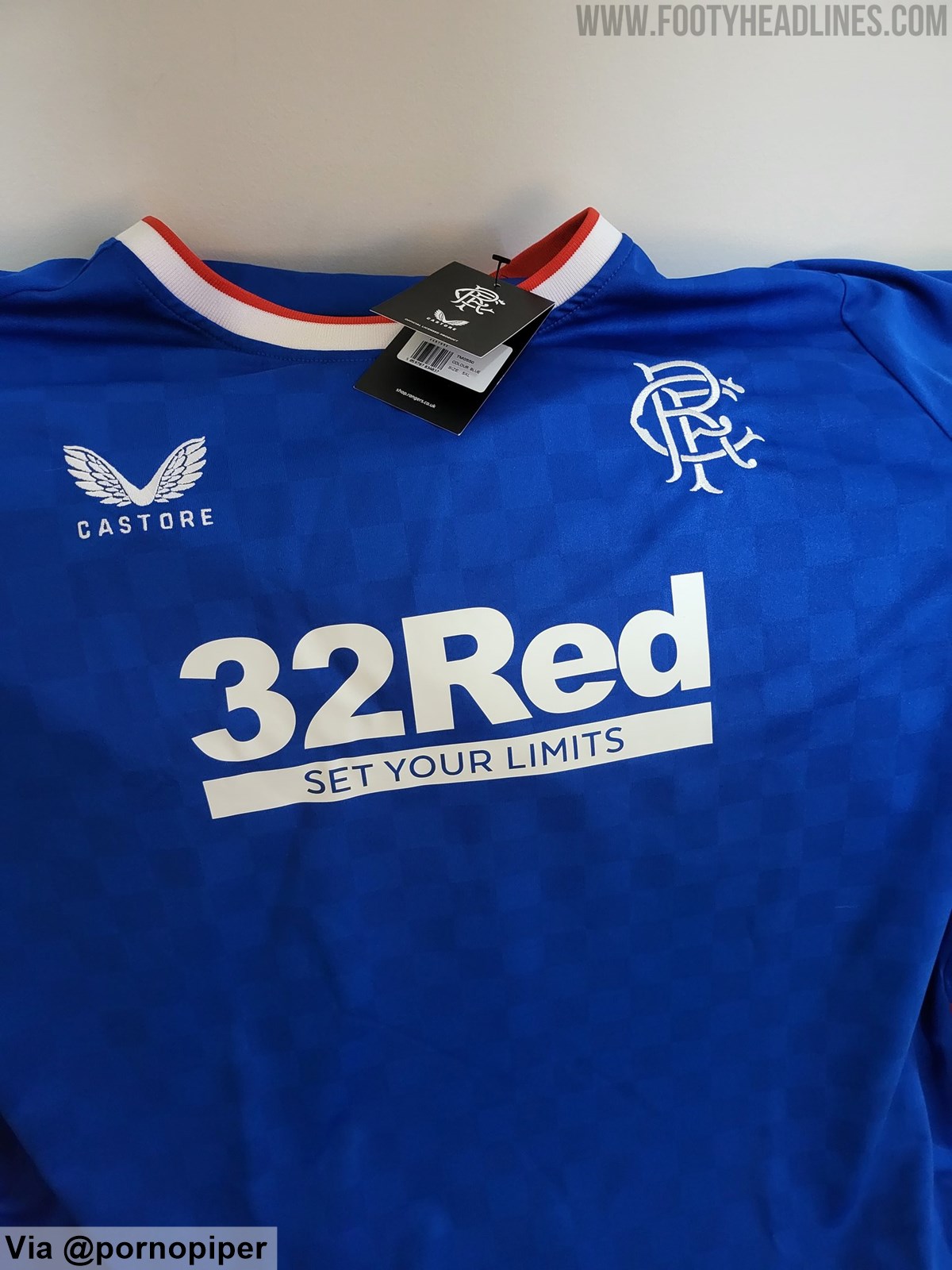 Rangers FC 2022/23 Castore Home Kit - FOOTBALL FASHION