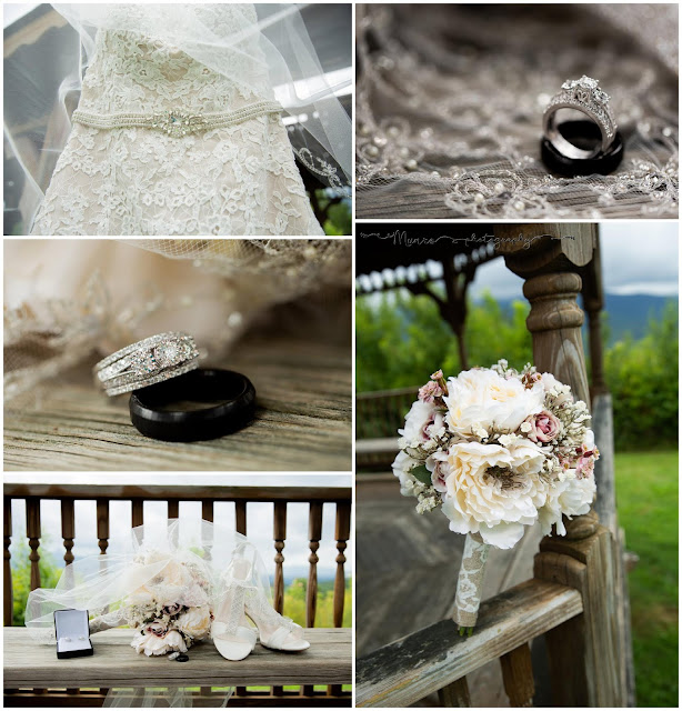 silk flowers, wedding details, gatlinburg