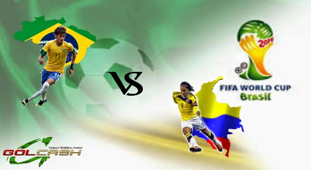 Prediksi Skor Brazil vs Kolombia 05 Juli 2014