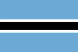 علم دولة بوتسوانا: