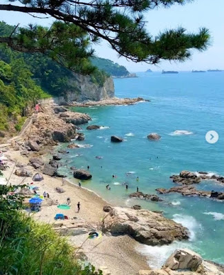 사람들이 많이 찾는 영도 바다