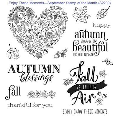 Enjoy These Moments—September Stamp of the Month (S2209)