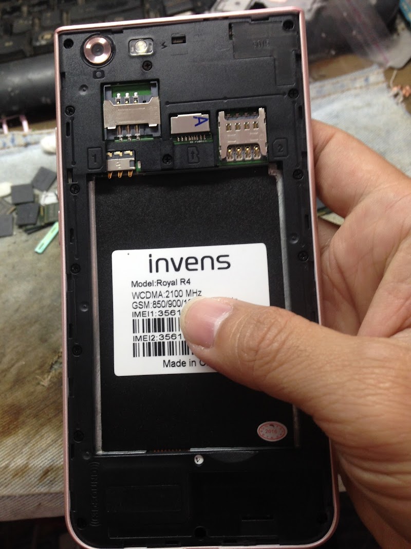 Rom Invens Royal R4 SC7731 rom pac flash ok