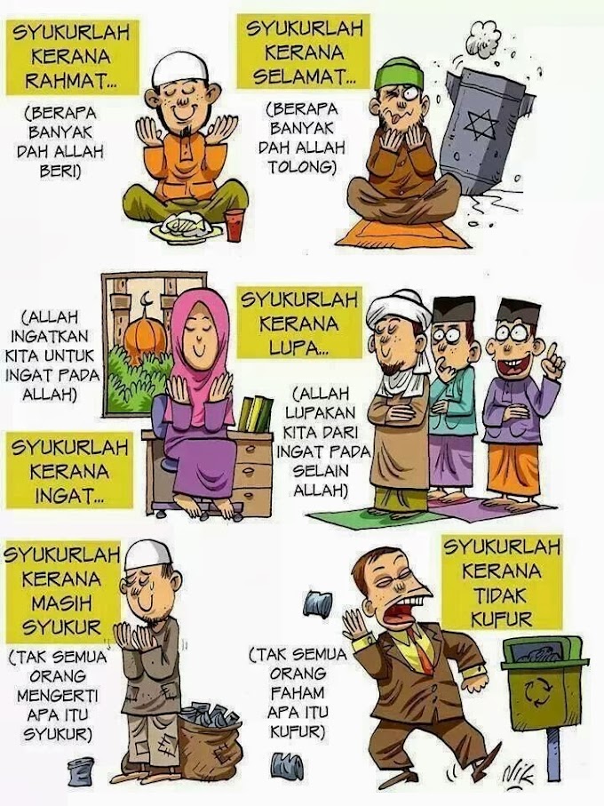 Renungan Jumaat: Syukurlah!!!!