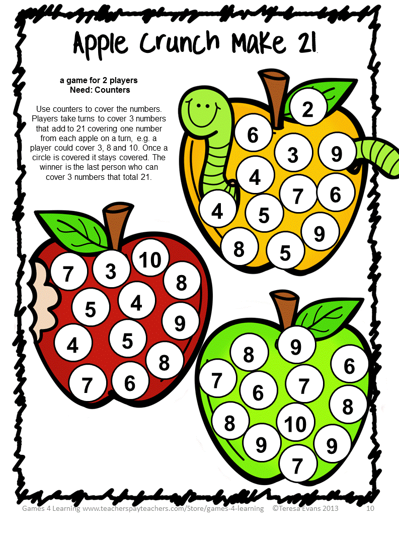 Fun Games 4 Learning: New Math Magazine Freebie