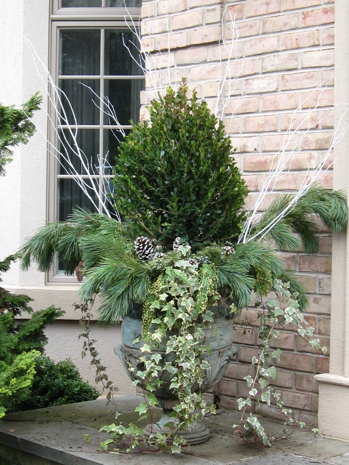 The Designer's Muse: Winter Planters