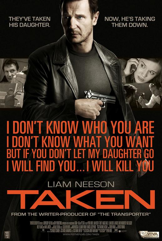 Taken movie showing in Manila, Philippines on March 11 ...