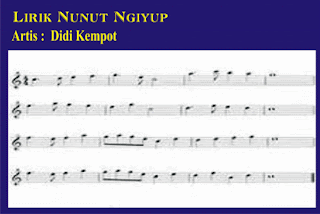 Lirik Nunut Ngiyup