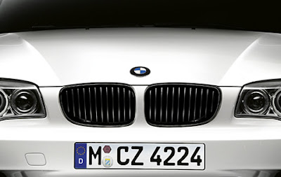 BMW Front grille in Black high-gloss