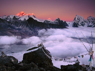 Mount Everest Nepal China