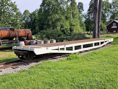 Ohsabanan. A narrow gauge heritage railway in Sweden
