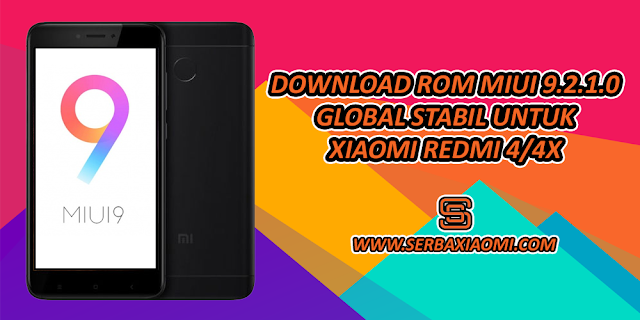 Download ROM MIUI 9.2.1.0 Global Stabil Redmi Note 4/4x