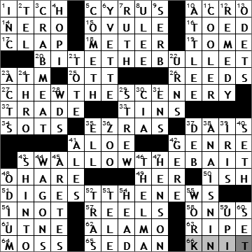 Crossword Puzzles Times on An Englishman Solves American Crosswords  Nyt Friday 12 18 09