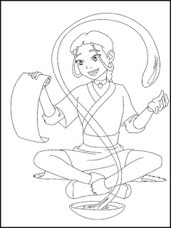 Desenhos do Avatar: The Legend of Aang para Colorir