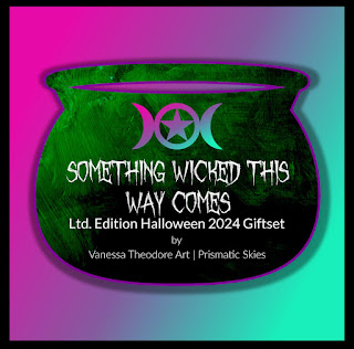 Vanessa Theodore Art: Mystery Bags & Bundles Something Wicked This Way Comes - Vanessa Theodore, 2024
