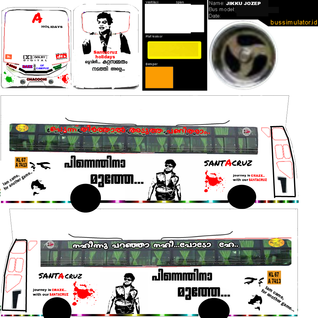 Komban Bus Livery Download Hd - Livery Bus