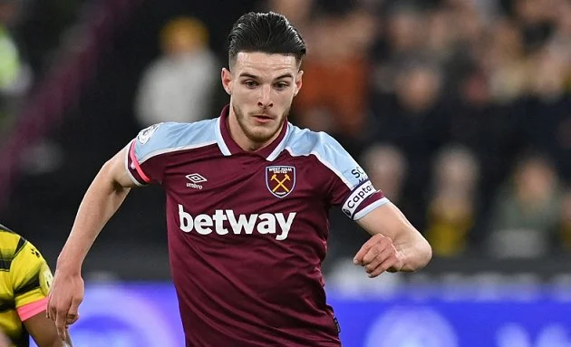 Man Utd to go un-battled for £100M West Ham midfielder Declan Rice