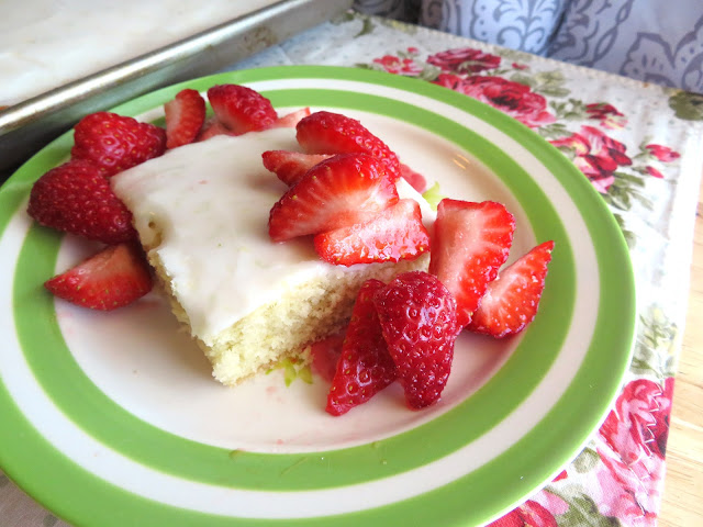 7-Up Sheet Cake (small batch)