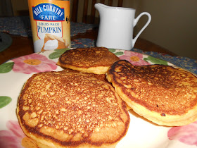 Pumpkin pancakes on Living from glory to glory blog