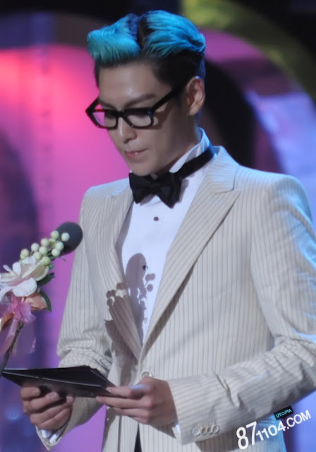 T.O.P at Paeksang Awards 2012