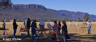 John Wilson workshop. Capertee Valley. Andy Dolphin.