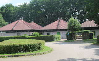 Sanitärgebäude auf dem Knaus Campingpark Hamburg