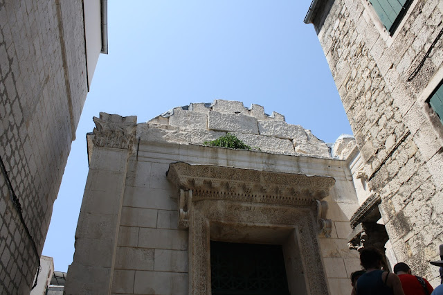 Templo de Júpiter, Palacio de Diocleciano, Split.