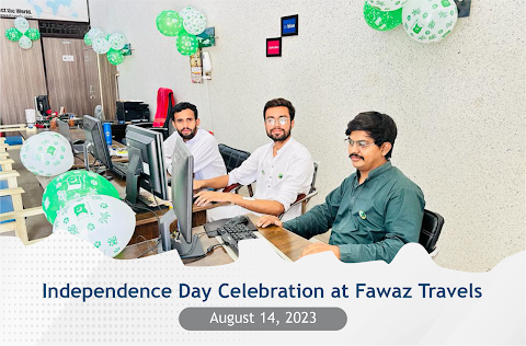 Independence Day Celebration at Fawaz Travels