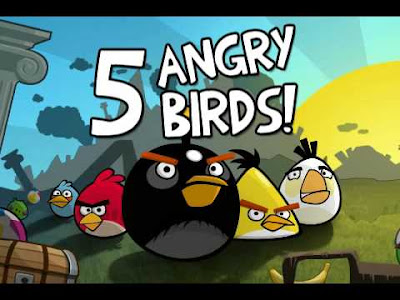 5 caracter game angry bird