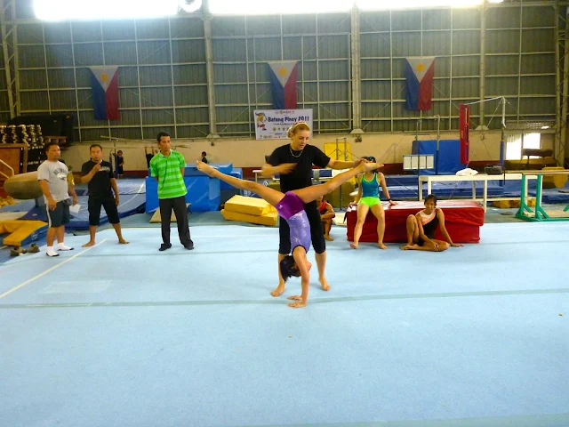Gymnastics coaching