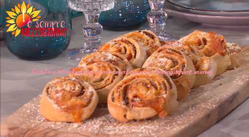 Girandole di pane farcito ricetta Fulvio Marino