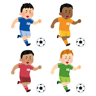 いろいろなサッカー選手のイラスト 男性 かわいいフリー素材集 いらすとや