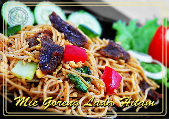 Resep Cara Membuat Mie Goreng Lada Hitam Nikmat  Resep 