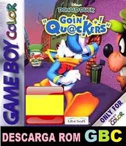 Roms de GameBoy Color Donald Duck Goin Quackers (Español) ESPAÑOL descarga directa