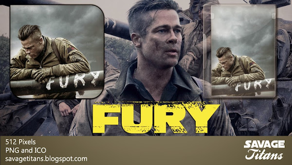 Fury (2014) Movie Folder Icon