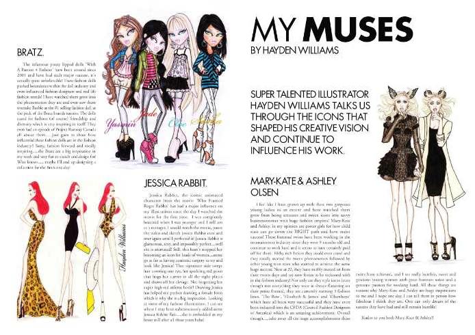 Hayden Williams For Glossy Magazine Issue 7 The Inspiration Issue