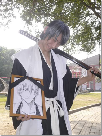 bleach cosplay - ichimaru gin