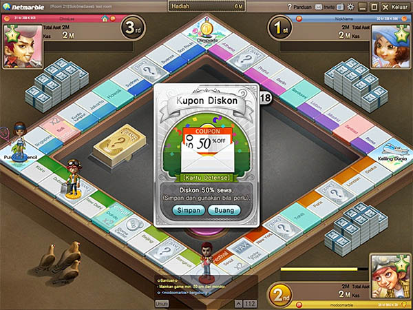 Modoo Marble v117 Online Game Coklat com