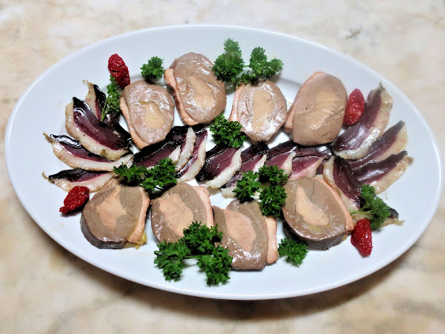 magrets séchés, foie gras