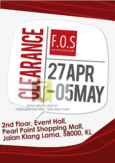 F.O.S Clearance Sale 2013