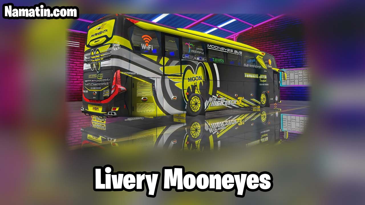download livery bussid tunggal jaya mooneyes