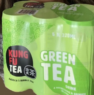 Kung Fu Tea Canned Green Tea  6 pack